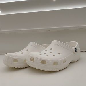White Crocs